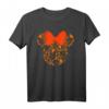 HapDeer Minnie Mouse Halloween Silhouette T-Shirt – Offizielles Merchandise für Geburtstags- und Halloween-Feiern für Männer, Frauen, Jungen und Mädchen