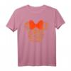 HapDeer Minnie Mouse Halloween Silhouette T-Shirt – Offizielles Merchandise für Geburtstags- und Halloween-Feiern für Männer, Frauen, Jungen und Mädchen