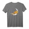 HapDeer T-Shirt mit Halloween Crescent Moon und Broom Riding - Lizenziertes Nickelodeon Design für Feier & Party