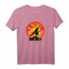 Halloween Mond T-Shirt – Gruseliges und Lustiges Halloween-Kostüm für Trick or Treat, Hexen, Kürbisse und schwarze Katzen