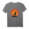 Halloween Mond T-Shirt – Gruseliges und Lustiges Halloween-Kostüm für Trick or Treat, Hexen, Kürbisse und schwarze Katzen