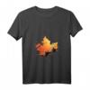 Damen Vintage Halloween Kürbis Gesicht T-Shirt mit V-Ausschnitt – Perfekt für Halloween-Partys & Last-Minute-Kostümideen
