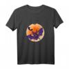 Vampir Fledermaus & Spinnen Halloween Mädchen & Jungs Kostüm T-Shirt - Lustiges Gruseliges Kinder Halloween Shirt für Schule, Kindergarten & Party
