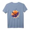 Vampir Fledermaus & Spinnen Halloween Mädchen & Jungs Kostüm T-Shirt - Lustiges Gruseliges Kinder Halloween Shirt für Schule, Kindergarten & Party
