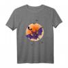 Vampir Fledermaus & Spinnen Halloween Mädchen & Jungs Kostüm T-Shirt - Lustiges Gruseliges Kinder Halloween Shirt für Schule, Kindergarten & Party