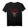 Biker Dämon Totenkopf Halloween Horror T-Shirt - Gruseliges Rock-Design für Motorradclub & Horror Fans