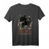 Goth Occult Witchcraft Halloween T-Shirt mit Schwarzer Katze - Dunkle Mode für Fans von Okkultismus, Anime & Manga