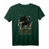 Goth Occult Witchcraft Halloween T-Shirt mit Schwarzer Katze - Dunkle Mode für Fans von Okkultismus, Anime & Manga