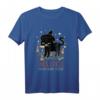 Goth Occult Witchcraft Halloween T-Shirt mit Schwarzer Katze - Dunkle Mode für Fans von Okkultismus, Anime & Manga