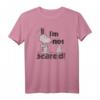 HapDeer Halloween Snoopy T-Shirt – Ich habe keine Angst, Lizenzierter Peanuts Cartoon, Humorvolles Geburtstagsgeschenk