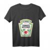 Ketchup & Senf Mayo T-Shirts für Paare - Lustiges Halloween 2023 Kostüm, perfekt für Weihnachten, Geburtstag, Ostern und Feiertage