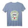 Ketchup & Senf Mayo T-Shirts für Paare - Lustiges Halloween 2023 Kostüm, perfekt für Weihnachten, Geburtstag, Ostern und Feiertage