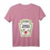 Ketchup & Senf Mayo T-Shirts für Paare - Lustiges Halloween 2023 Kostüm, perfekt für Weihnachten, Geburtstag, Ostern und Feiertage