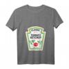 Ketchup & Senf Mayo T-Shirts für Paare - Lustiges Halloween 2023 Kostüm, perfekt für Weihnachten, Geburtstag, Ostern und Feiertage