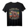 i don't like morning people or morning or people Sloth Lover T-Shirt - Lustiges Tiermotiv für Morgenmuffel & Tierliebhaber, ideales Geschenk zu Geburtstags- und Feiertagen