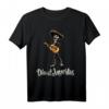 Mariachi Skelett Día de los Muertos Gitarre Halloween T-Shirt – Farbenfrohes Mexiko-Festkostüm für Frauen, Männer, Mädchen und Jungen