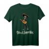 Mariachi Skelett Día de los Muertos Gitarre Halloween T-Shirt – Farbenfrohes Mexiko-Festkostüm für Frauen, Männer, Mädchen und Jungen