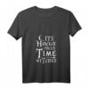 It's Hocus Pocus Time Damen Halloween T-Shirt mit V-Ausschnitt – Lustiges Kostüm und Dekoration für Frauen und Mädchen