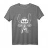 HapDeer Halloween Skeleton T-Shirt – Official Merchandise für Männer, Frauen, Jungen & Mädchen zum Feiern und Party