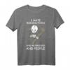 I Hate Morning People - Halloween Sensenmann Kaffee T-Shirt für humorvolle Kostüme & Geschenke für Familie & Freunde