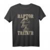 Raptor Trainer Lustiges Dinosaurier Liebhaber Halloween Kostüm T-Shirt - Perfekt für Partys, Süßes oder Saures und Kürbisschnitzen