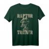 Raptor Trainer Lustiges Dinosaurier Liebhaber Halloween Kostüm T-Shirt - Perfekt für Partys, Süßes oder Saures und Kürbisschnitzen