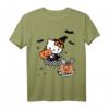 Hello Kitty Halloween T-Shirt - Offiziell lizenzierte Sanrio Bekleidung für Fans, Niedliches Halloween Outfit