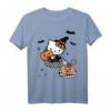 Hello Kitty Halloween T-Shirt - Offiziell lizenzierte Sanrio Bekleidung für Fans, Niedliches Halloween Outfit
