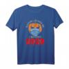 Kürbis mit Maske: Ich habe 2020 überlebt - Lustiges Halloween T-Shirt für Partys & Süßes oder Saures