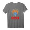 Kürbis mit Maske: Ich habe 2020 überlebt - Lustiges Halloween T-Shirt für Partys & Süßes oder Saures