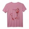 Bloody Halloween I'm Fine T-Shirt - Lustiges Halloween-Shirt für Partys & Kostüme