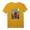 Süßer Frenchie in gruseligem Halloween Dorf T-Shirt – Lustiges Hundeshirt für Frenchie-Liebhaber und Halloween-Fans