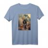 Süßer Frenchie in gruseligem Halloween Dorf T-Shirt – Lustiges Hundeshirt für Frenchie-Liebhaber und Halloween-Fans