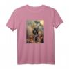 Süßer Frenchie in gruseligem Halloween Dorf T-Shirt – Lustiges Hundeshirt für Frenchie-Liebhaber und Halloween-Fans