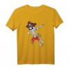 Dabbing Skelett Piraten Halloween Kinder T-Shirt – Lustiges Piraten-Design für Kinder, perfekt für Halloween- und Faschingspartys
