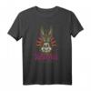 HapDeer Dia De Los Muertos Creepy Bugs Bunny Halloween T-Shirt – Lizenziertes WB Cartoon Merchandise für Fans & Halloween