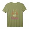 HapDeer Dia De Los Muertos Creepy Bugs Bunny Halloween T-Shirt – Lizenziertes WB Cartoon Merchandise für Fans & Halloween
