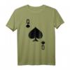 Queen Pik Spielkarte Halloween-Kostüm T-Shirt – Perfekt für Karneval, Cosplay & Party-Geschenke