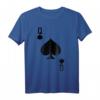 Queen Pik Spielkarte Halloween-Kostüm T-Shirt – Perfekt für Karneval, Cosplay & Party-Geschenke