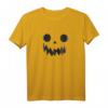 Geistergesicht Halloween T-Shirt – Lustiges Geschenk für Damen und Herren, perfekt für Halloween-Partys & Herbst-Feiern