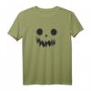 Geistergesicht Halloween T-Shirt – Lustiges Geschenk für Damen und Herren, perfekt für Halloween-Partys & Herbst-Feiern