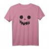 Geistergesicht Halloween T-Shirt – Lustiges Geschenk für Damen und Herren, perfekt für Halloween-Partys & Herbst-Feiern