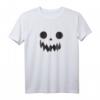 Geistergesicht Halloween T-Shirt – Lustiges Geschenk für Damen und Herren, perfekt für Halloween-Partys & Herbst-Feiern