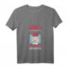 Damen Zombies und Wein Halloween T-Shirt mit V-Ausschnitt – Lustiges Gruseliges Halloween Design für Partys