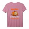 Ich bin nur zum Trinken hier Halloween T-Shirt – Lustiges Party Outfit für Männer und Frauen, perfekt für Halloween Partys und Team-Feiern
