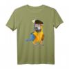 Papagei der Karibik Vogel im Piraten-Look T-Shirt – Lustiges Party- und Geschenk-Design für Halloween, Sommer, BBQ & Beach