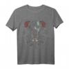 Vampir Gothic Horror T-Shirt - Europäische Mythologie, Okkult & Halloween Kostüm für Damen und Herren