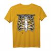 Skelett Brust mit Spinnen Halloween Kostüm T-Shirt – Gruseliges Knochen-Design für Party, Süßes oder Saures & Halloween Feier