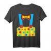Clown-Kostüm Kinder, Männer & Frauen – Lustiges Halloween-Zirkus T-Shirt, Party- und Familienkostüm für Kids und Erwachsene