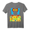 Clown-Kostüm Kinder, Männer & Frauen – Lustiges Halloween-Zirkus T-Shirt, Party- und Familienkostüm für Kids und Erwachsene